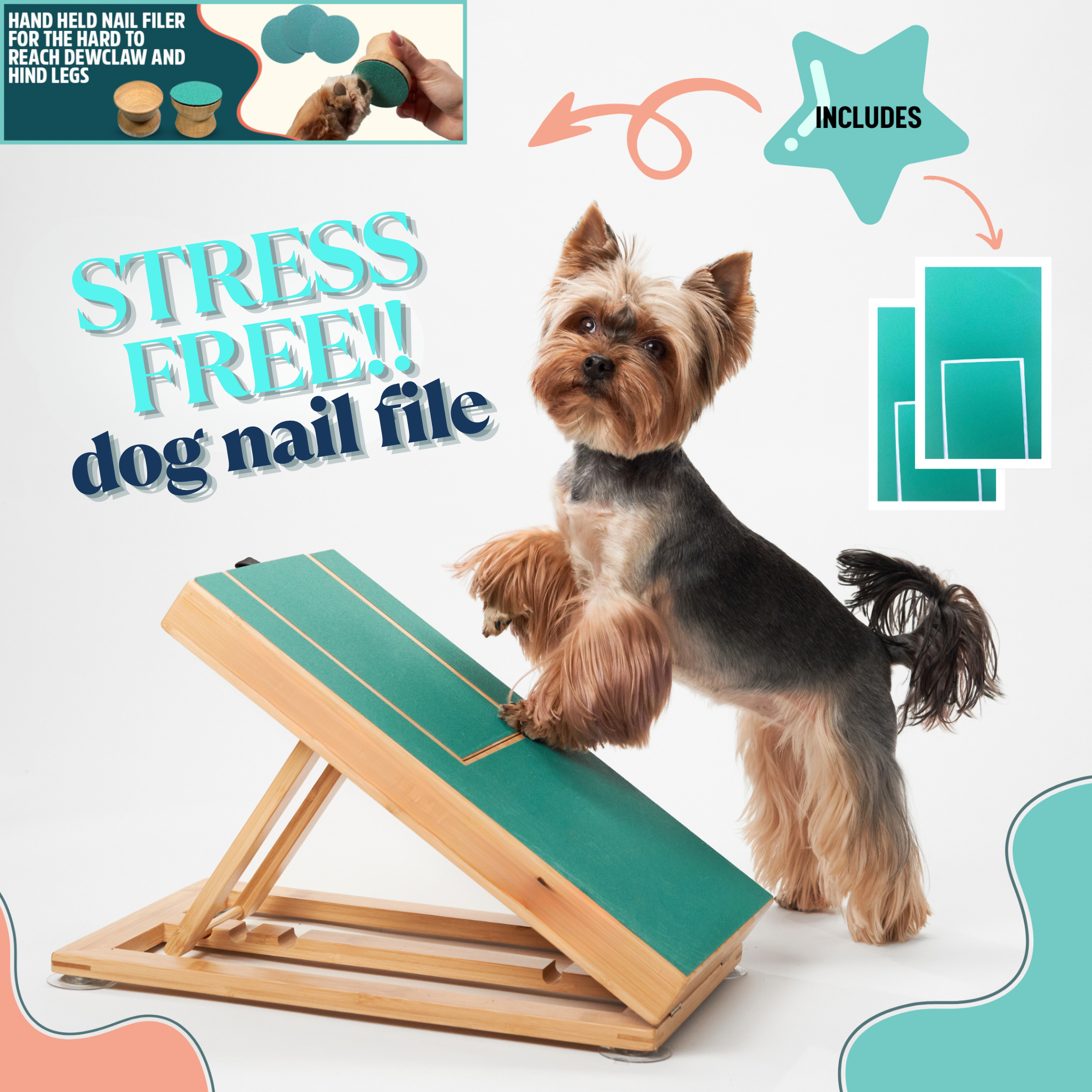 Premium Dog Nail Scratch Board