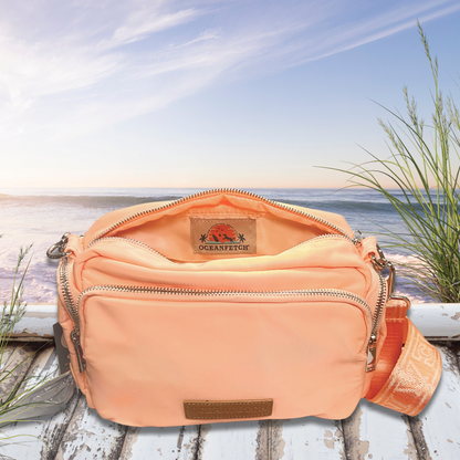 Canine on the Coast Crossbody Bag