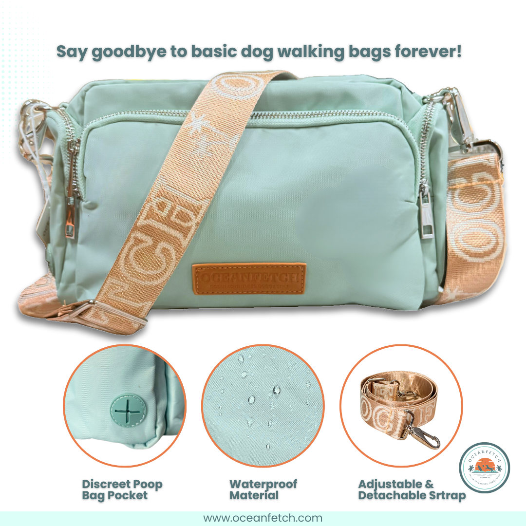 Canine on the Coast Crossbody Bag